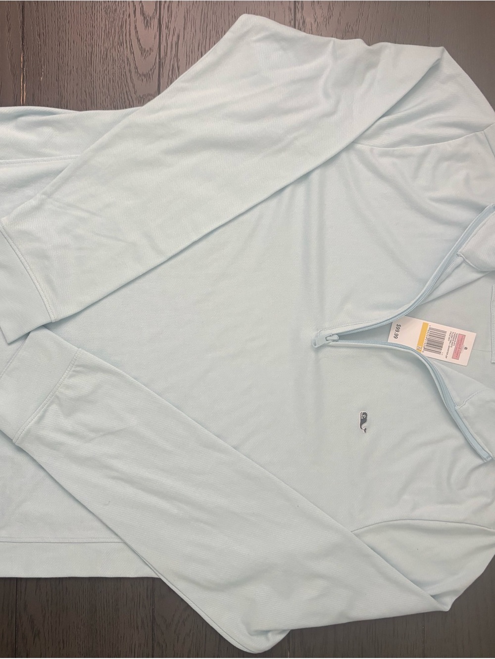 Vineyard Vines Men’s Plush Twill Long Sleeve Quarter Zip Size Medium; NWT